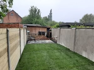 Tuinaanleg Oud-Turnhout. Tuinaanleg Geel. MC bestrating Oud-Turnhout